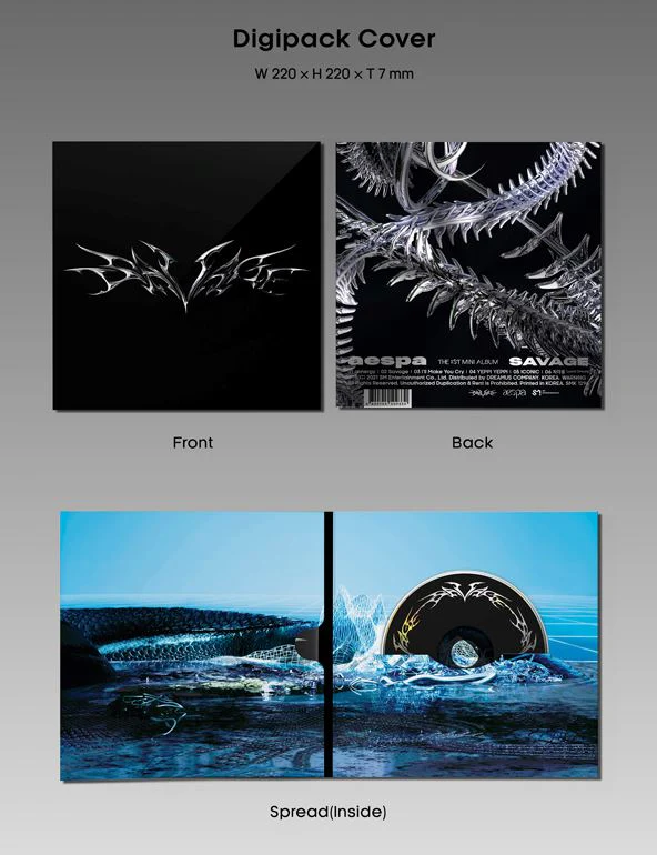 AESPA - SAVAGE (1st Mini Album) - Image 9