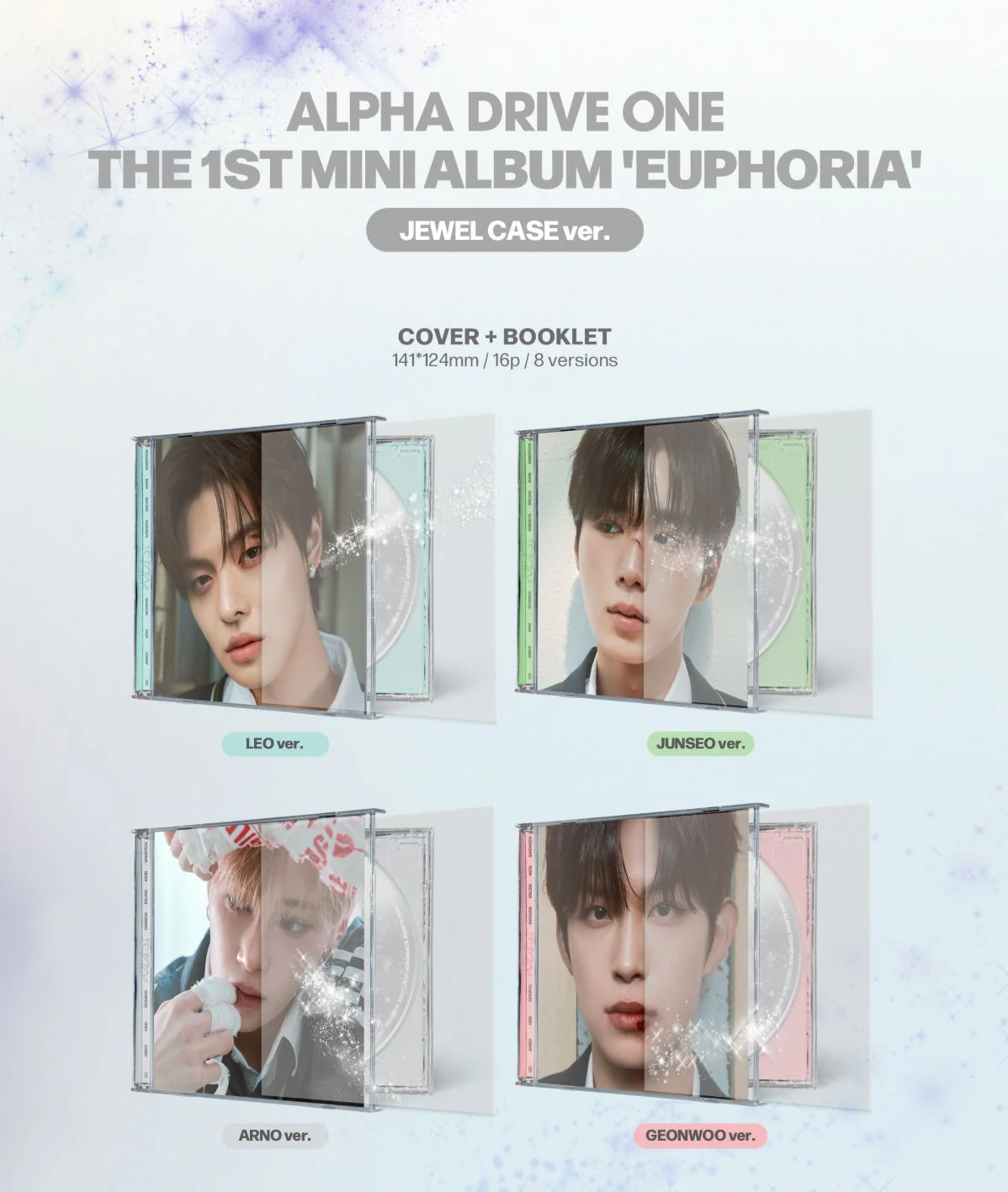 ALPHA DRIVE ONE - EUPHORIA (JEWEL CASE VER.) + SOUNDWAVE PHOTOCARD - Image 3