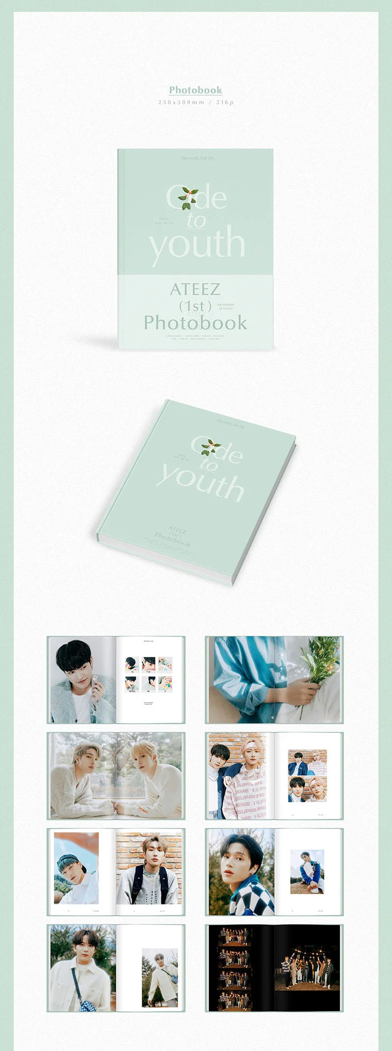 ATEEZ - 1st Photobook [ODE TO YOUTH] - Image 3