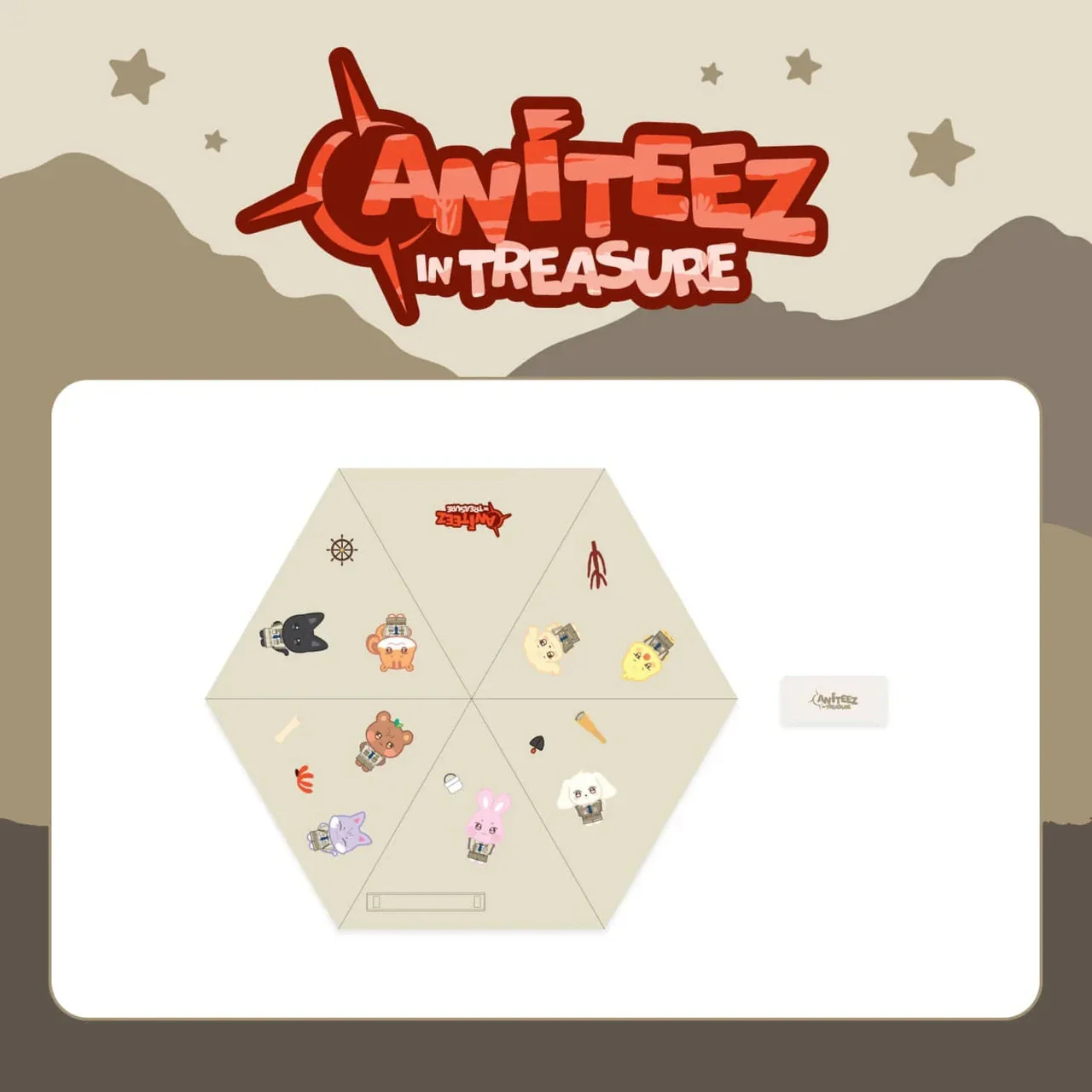 ATEEZ - ANITEEZ IN TREASURE OFFICIAL MD 3 - Image 3