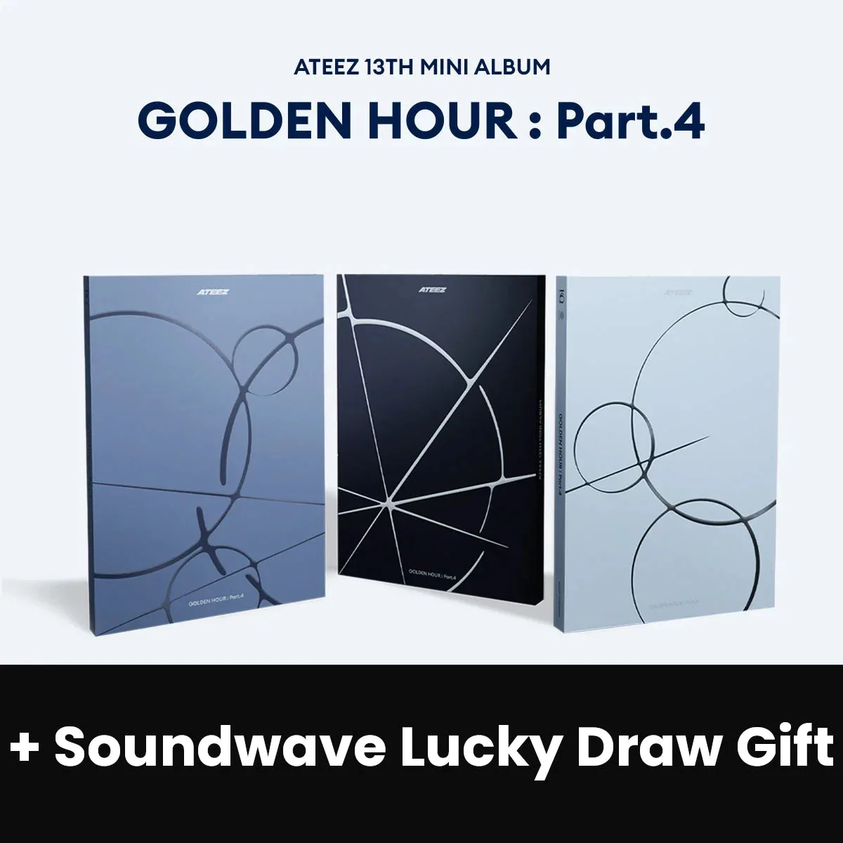 ATEEZ - GOLDEN HOUR : PART.4 + Soundwave Lucky Draw Gift