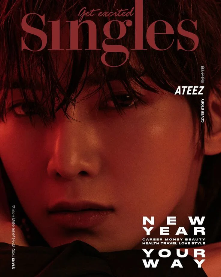 ATEEZ - SINGLES MAGAZINE (2024 JANUARY ISSUE) - Image 3