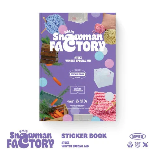 ATEEZ - [SNOWMAN FACTORY] MD [STICKER BOOK]