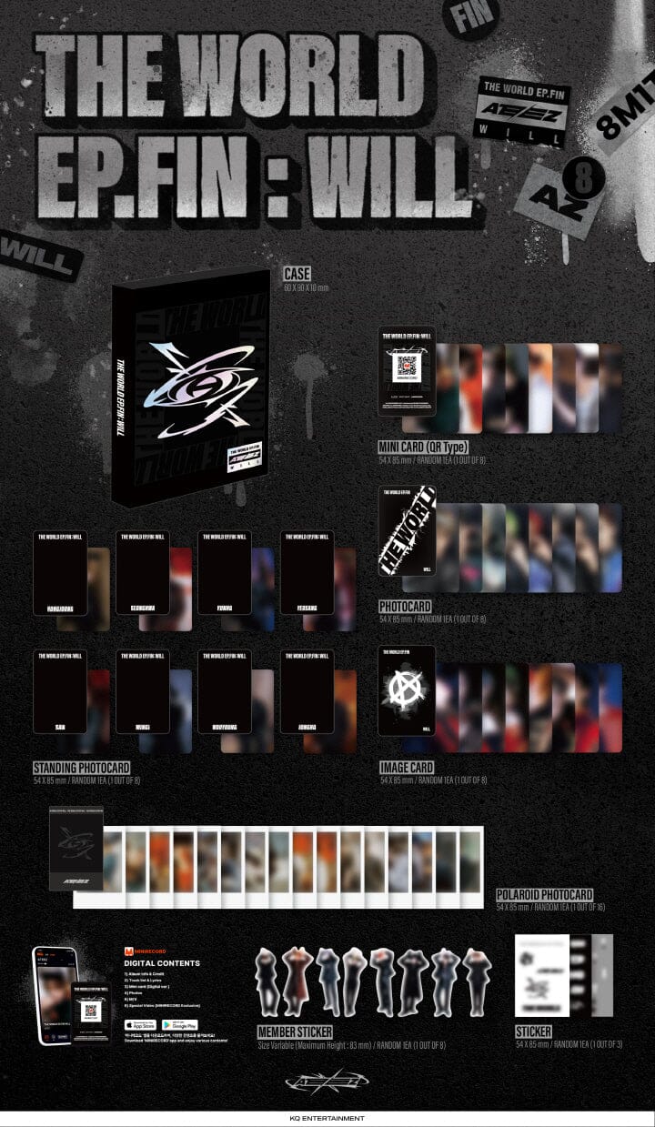 ATEEZ - THE WORLD EP.FIN : WILL (2ND FULL ALBUM) PLATFORM VER. - Image 2