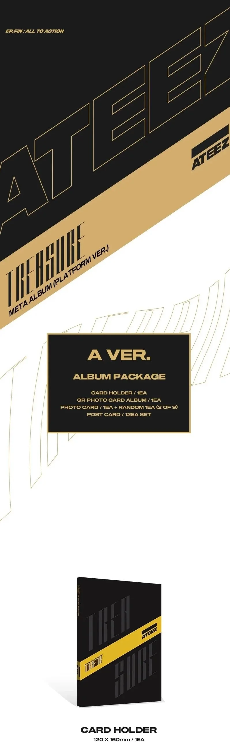 ATEEZ - TREASURE EP SERIES: EP:FIN All to Action (Platform Ver.) - Image 2