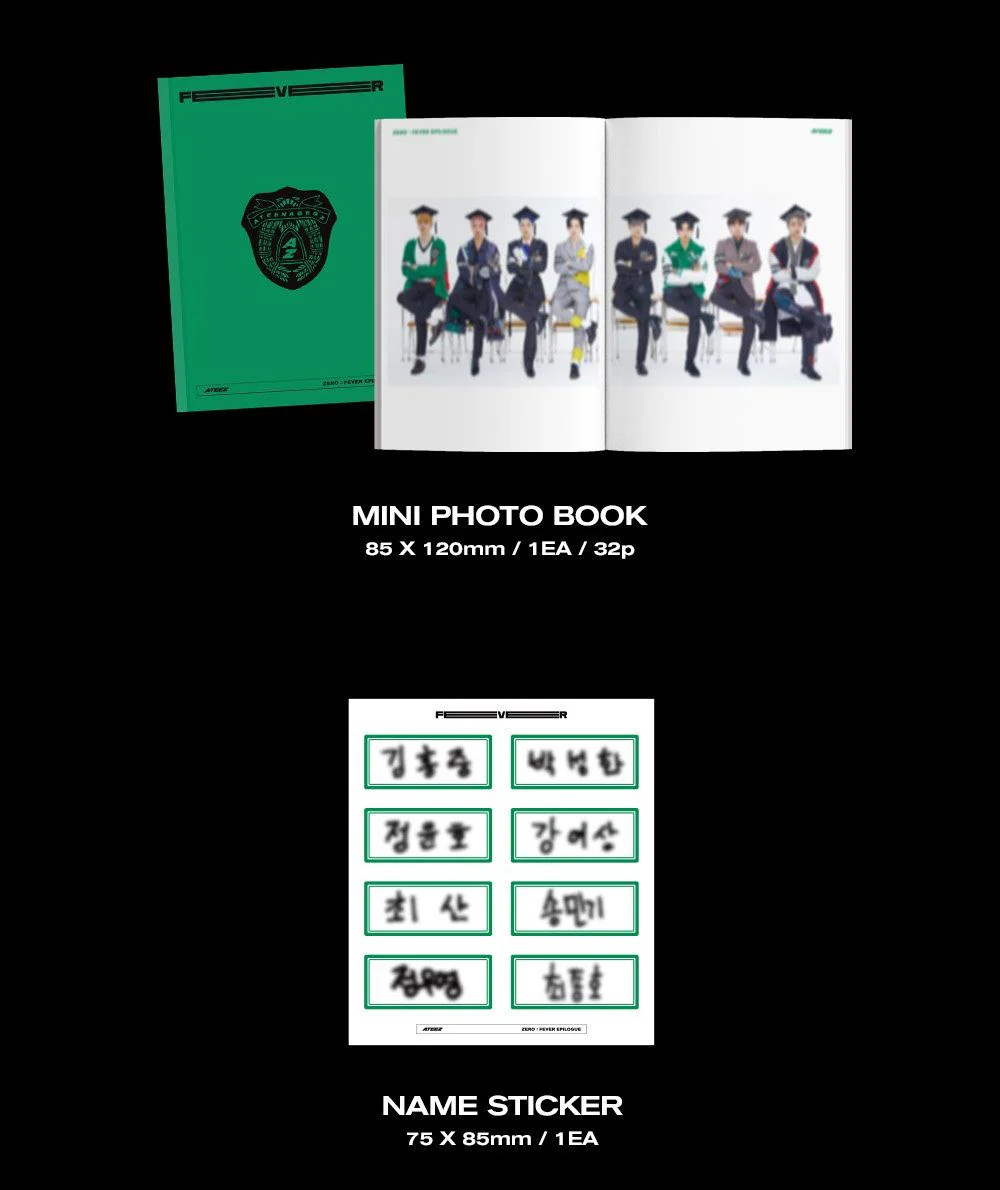 ATEEZ - ZERO : FEVER EPILOGUE (FIGURE VER.) + Mini Record Gift - Image 4