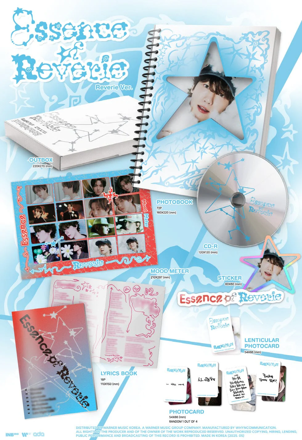 BAEKHYUN (EXO) - ESSENCE OF REVERIE (PHOTOBOOK VER.) SIGNED - Image 3