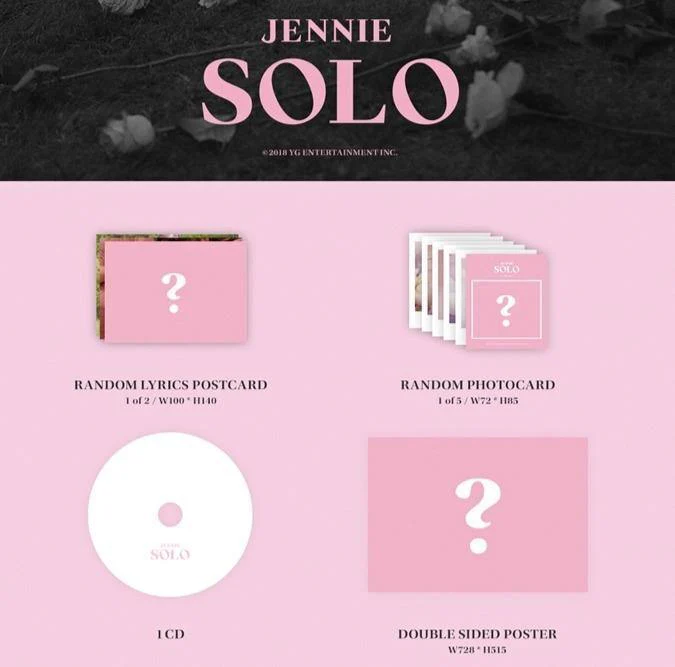 [Blackpink] JENNIE [SOLO] PHOTOBOOK & CD - Image 4