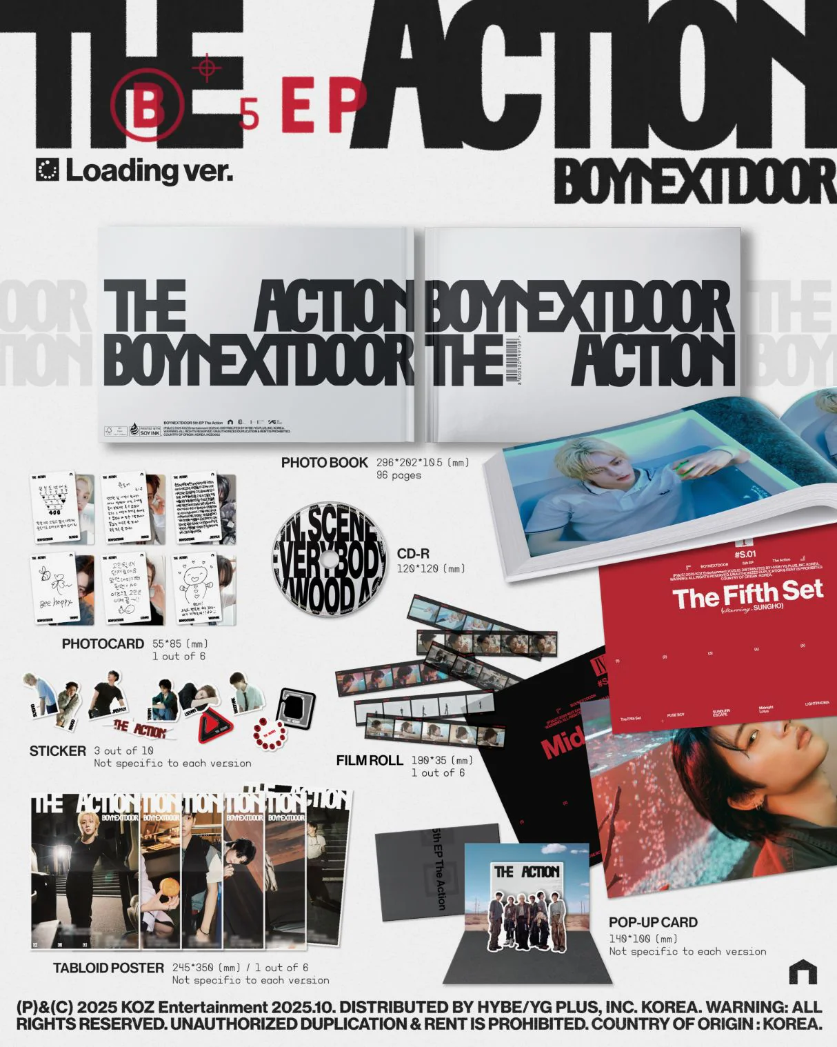 BOYNEXTDOOR - THE ACTION + WEVERSE GIFT - Image 3