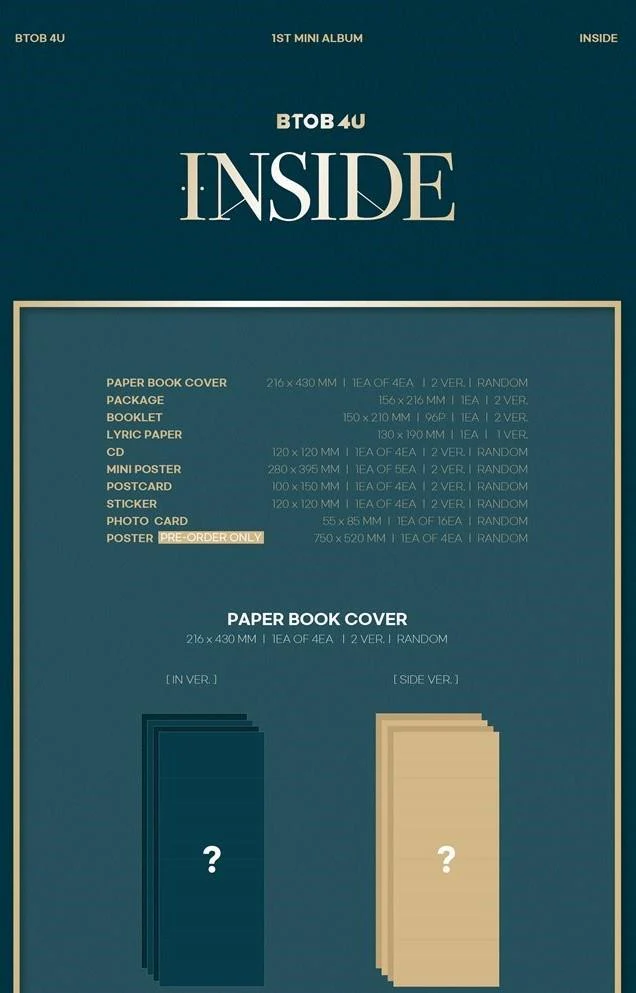 BTOB 4U - Mini Album [INSIDE] - Image 3