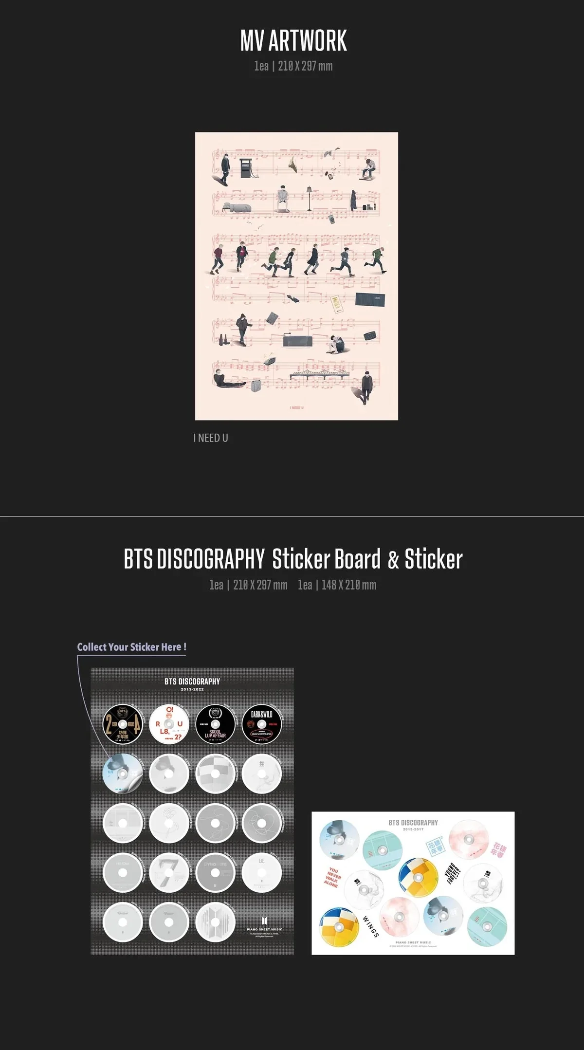 BTS - Piano Sheet Music <BTS ANTHOLOGY> (1/2) - Image 3