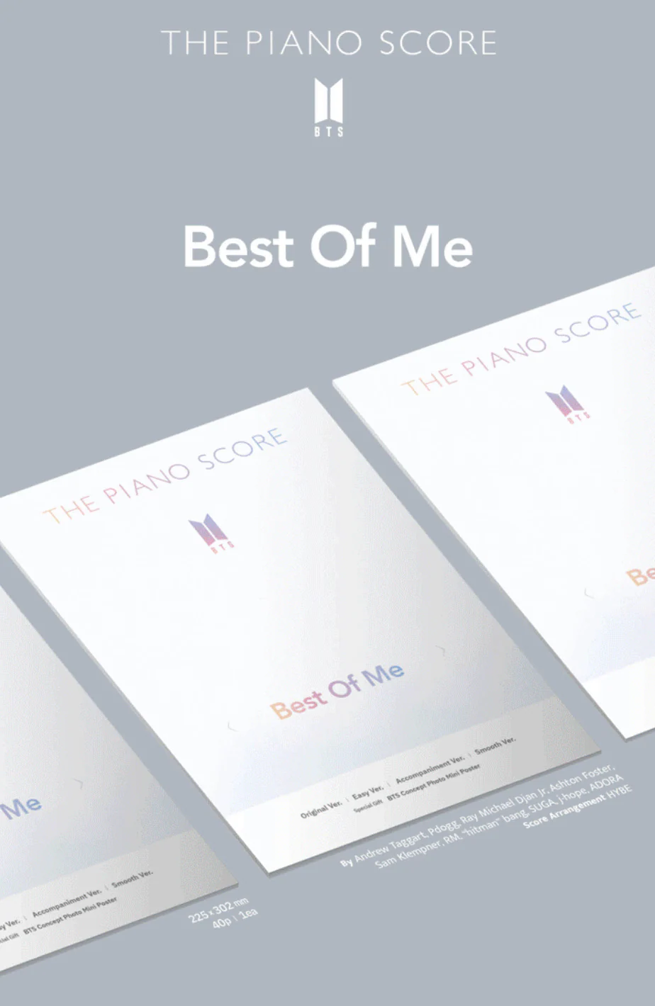 BTS - THE PIANO SCORE : BEST OF ME - Image 2