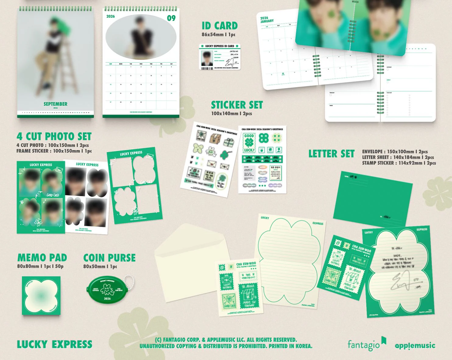 CHA EUN WOO (ASTRO) - 2026 SEASON’S GREETINGS (LUCKY EXPRESS) - Image 3
