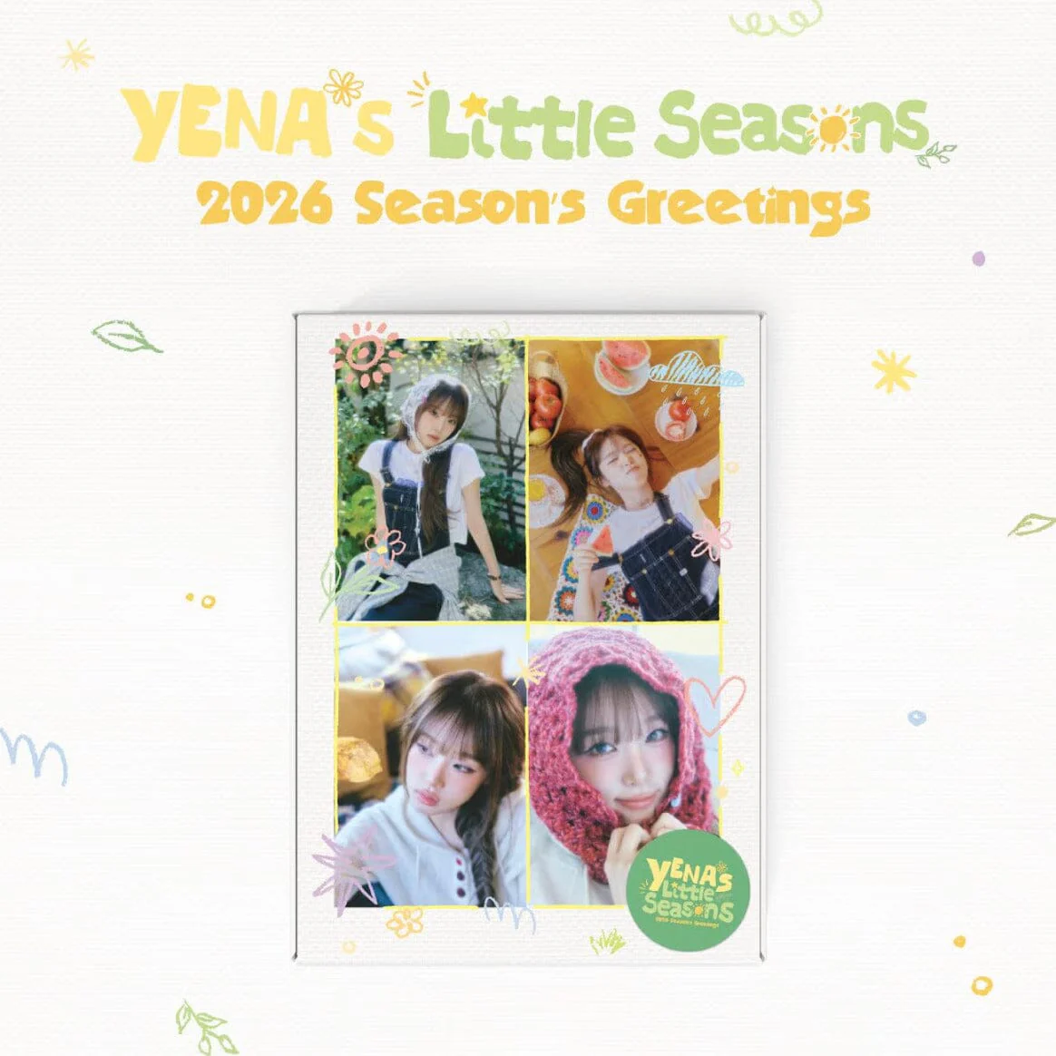 CHOI YENA - 2026 SEASON'S GREETINGS (YENA’S LITTLE SEASONS) + Extra Photocard