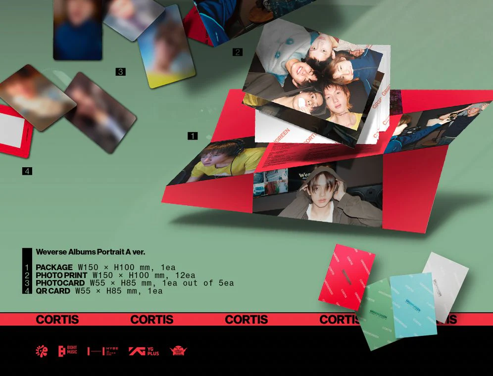 CORTIS - GREENGREEN (WEVERSE ALBUMS VER.) - Image 3