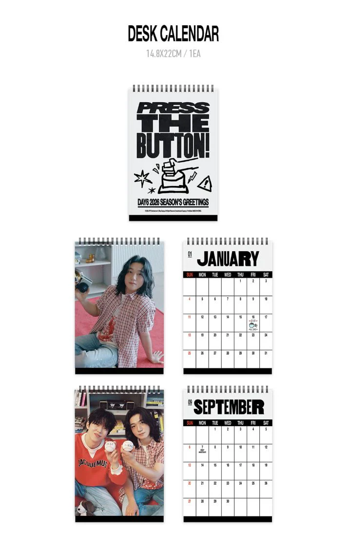 DAY6 - 2026 SEASON'S GREETINGS (PRESS THE BUTTON) - Image 4