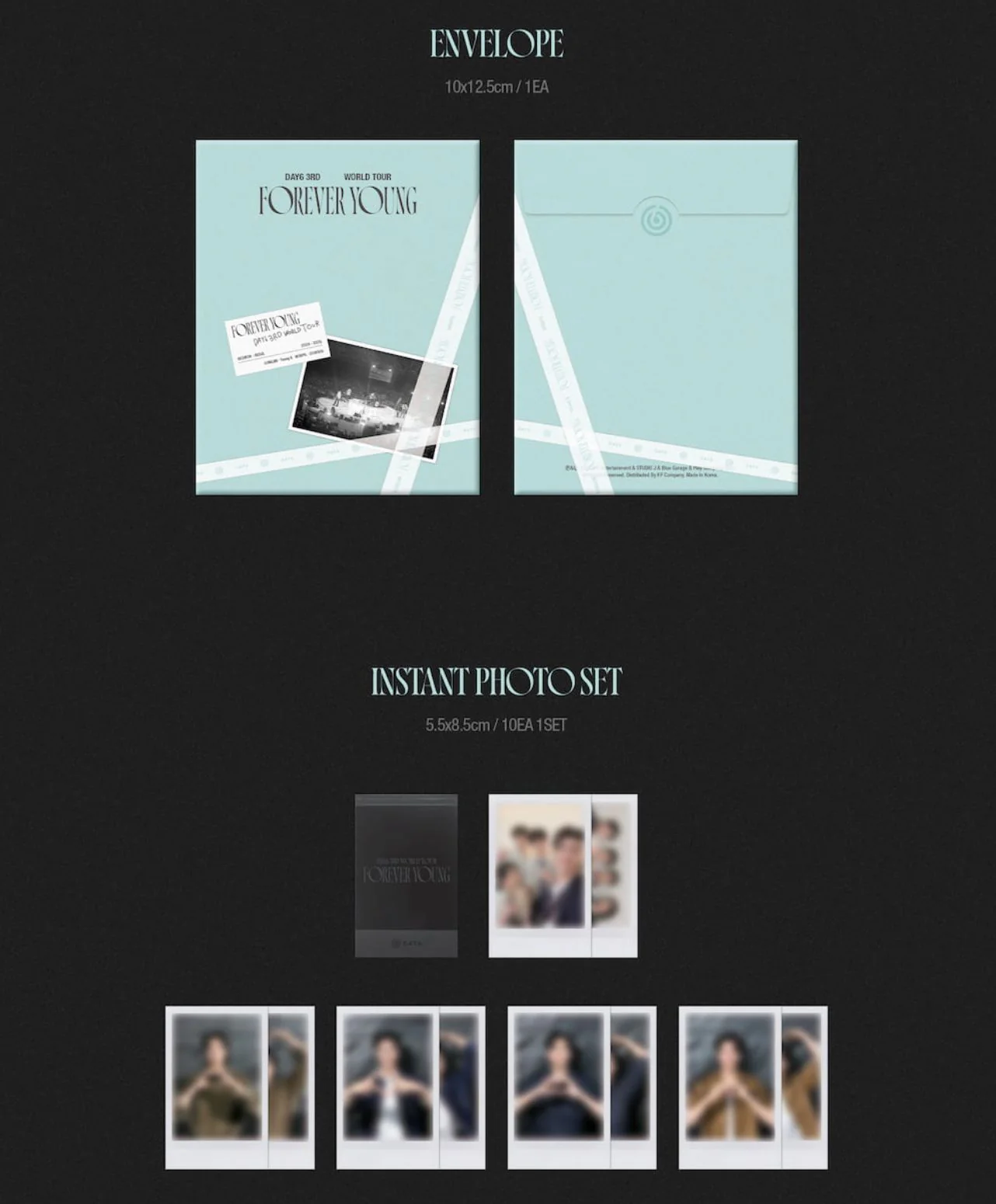 DAY6 - 3RD WORLD TOUR : FOREVER YOUNG (BLU-RAY) + POB FANS SHOP PHOTOCARD SET - Image 7