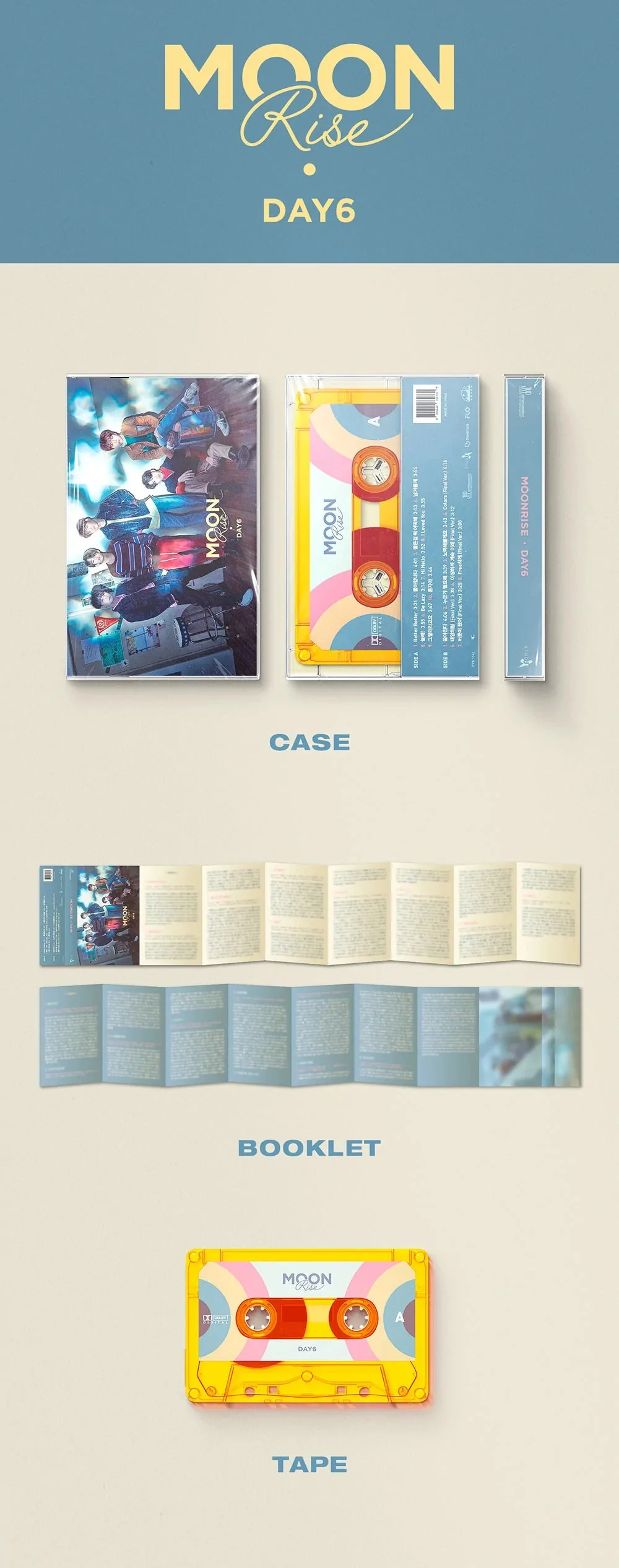 DAY6 - MOONRISE CASSETTE TAPE VER. (FULL ALBUM) - Image 2