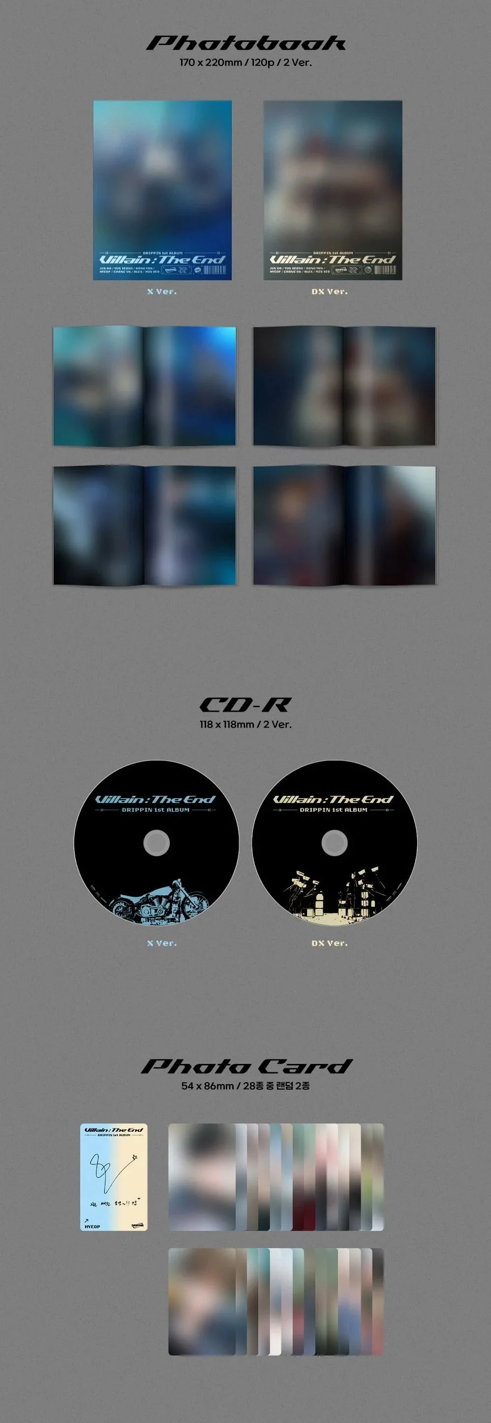 DRIPPIN - VILLAIN THE END (1ST ALBUM) - Image 5