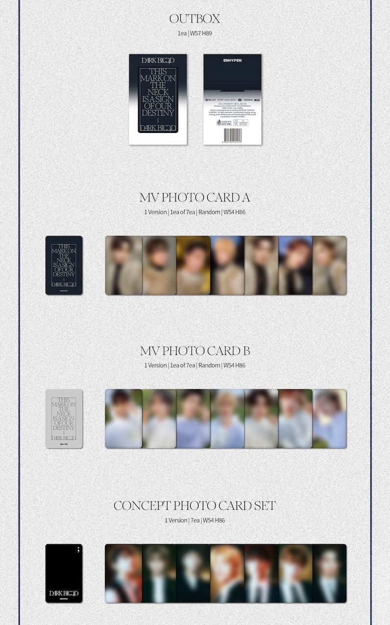 ENHYPEN - DARK BLOOD (Weverse Albums ver.) - Image 4
