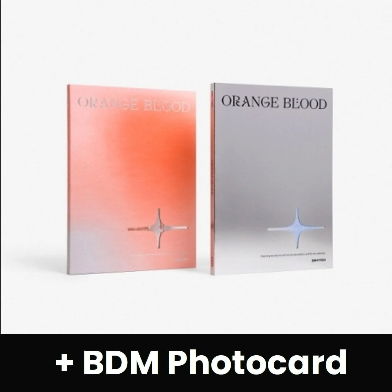ENHYPEN - ORANGE BLOOD (5TH MINI ALBUM) STANDARD VER. + BDM Photocard