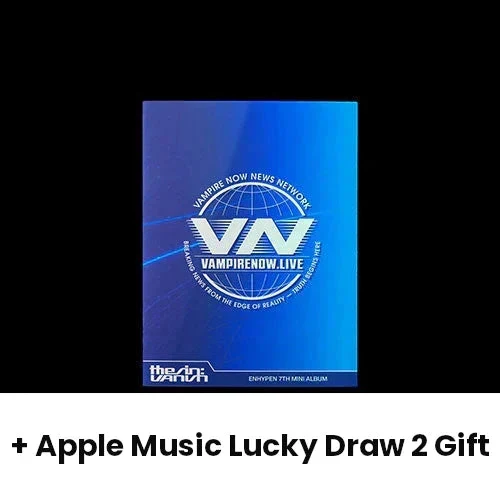 ENHYPEN - THE SIN: VANISH (WEVERSE ALBUMS VER.) + Apple Music Lucky Draw 2 Gift