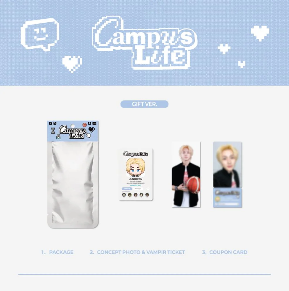 ENHYPEN - WORLD COUPON CARD COLLECTION (CAMPUS LIFE VER.) - Image 14