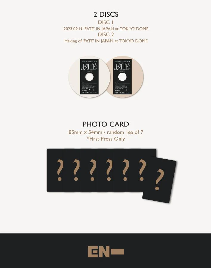 ENHYPEN - WORLD TOUR 'FATE' IN JAPAN (BLU-RAY/ DVD) - Image 4