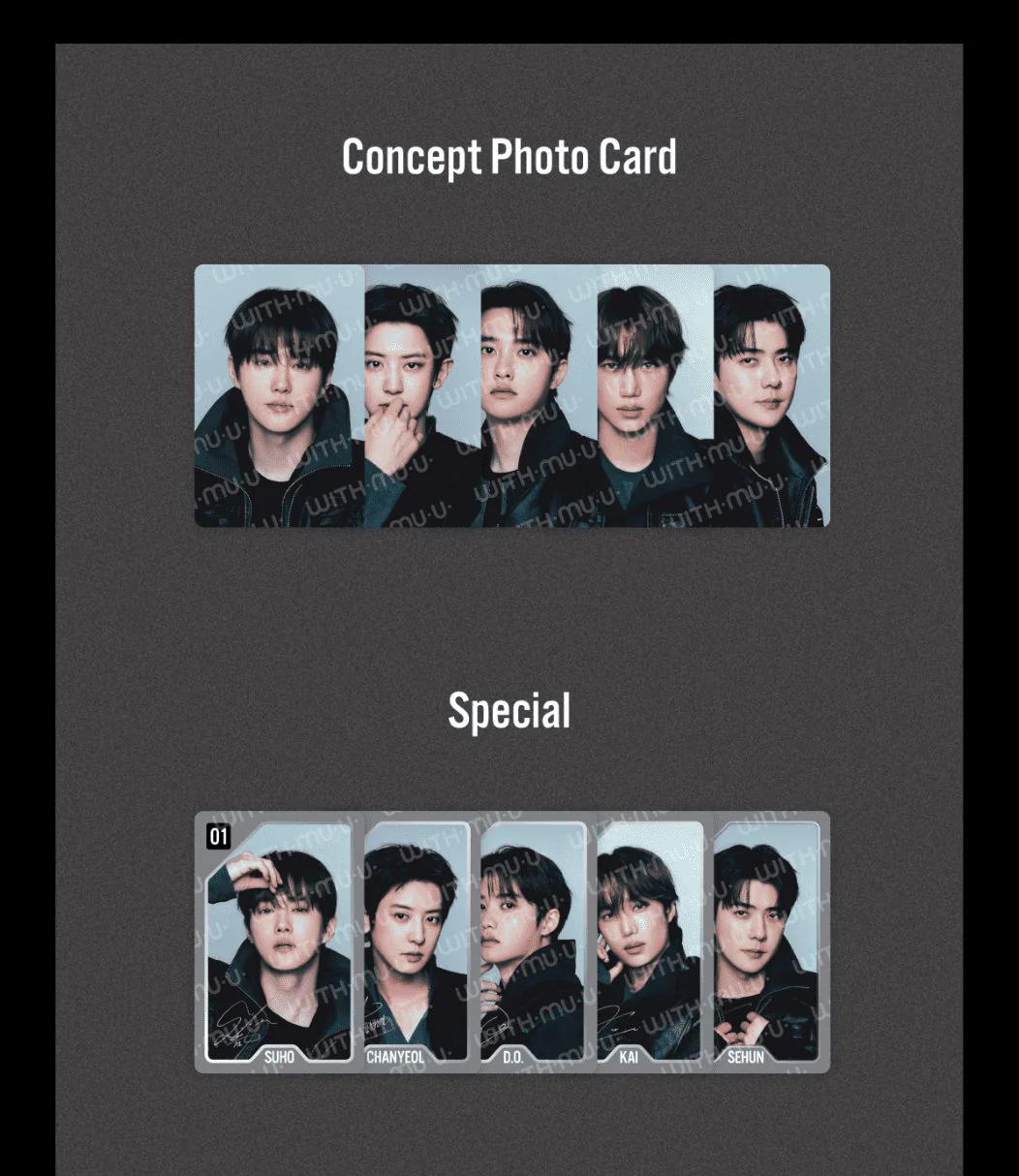 EXO - RANDOM TRADING CARD (2026 EXO PLANET #6 - EXHORIZON) - Image 3