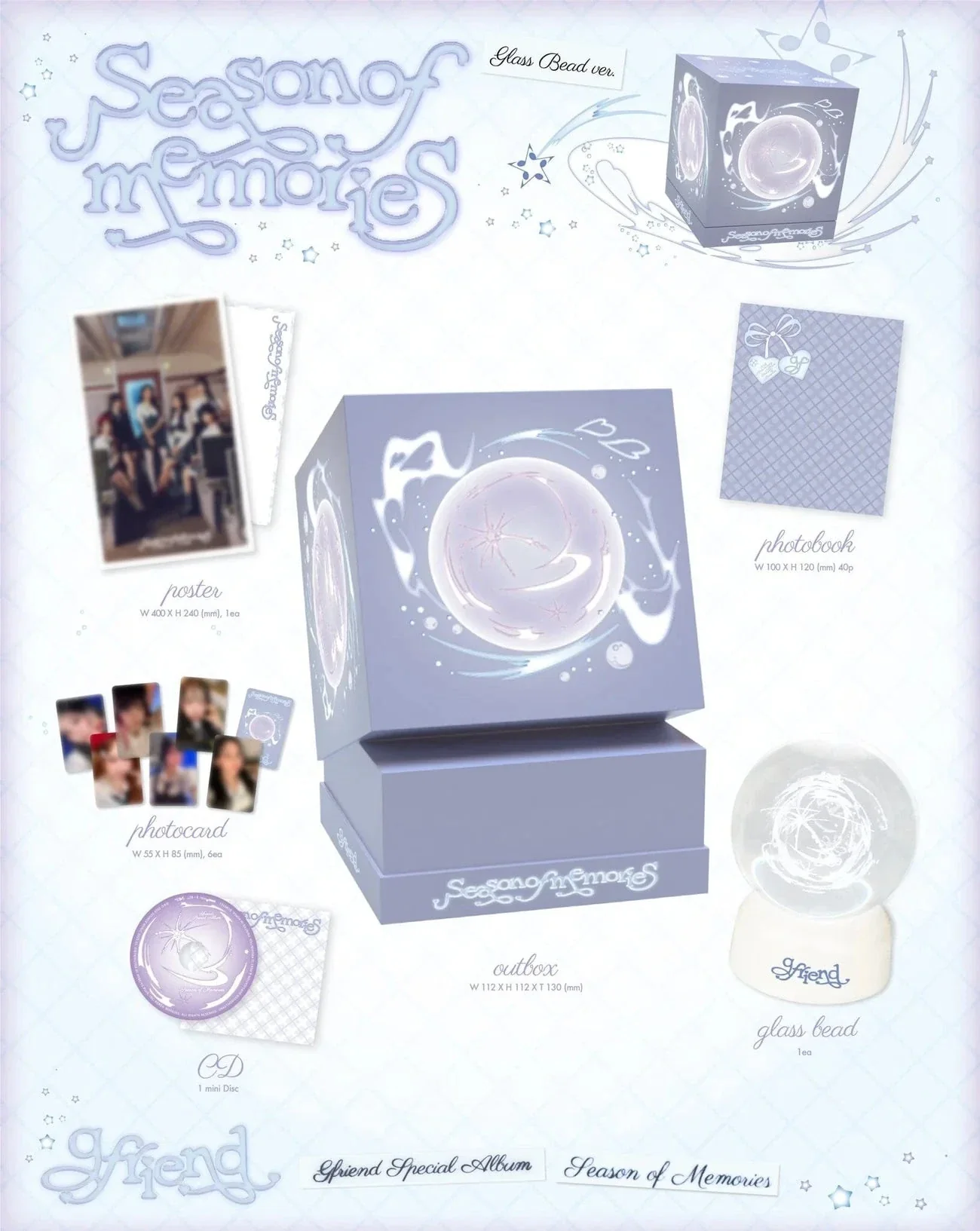 GFRIEND - SEASON OF MEMORIES (SPECIAL ALBUM) + Weverse Special Gift - Image 6