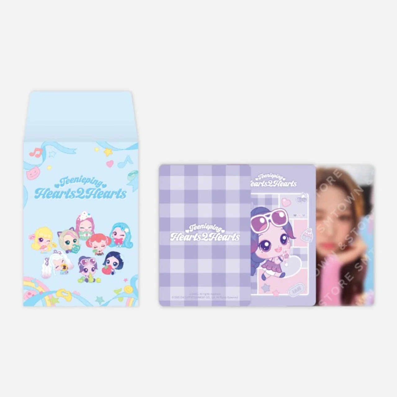 HEARTS2HEARTS - RANDOM TRADING CARD SET (TEENIEPING X HEARTS2HEARTS)