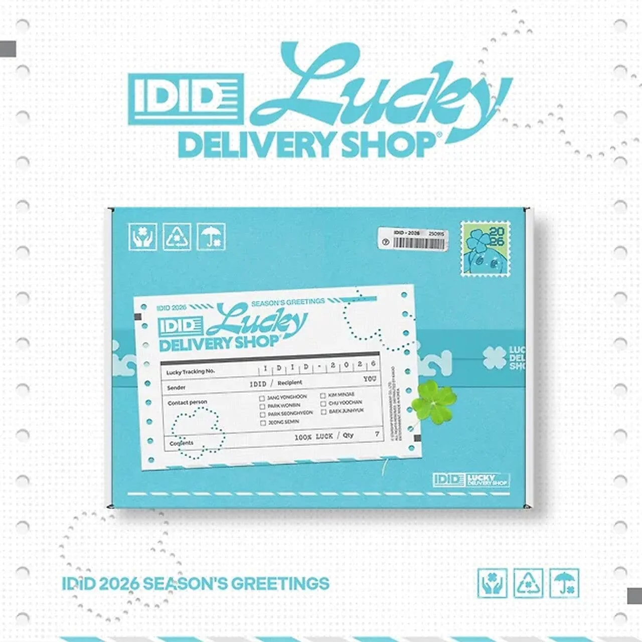 IDID - 2026 SEASON'S GREETINGS + POB STARSHIP SQUARE PHOTOCARD