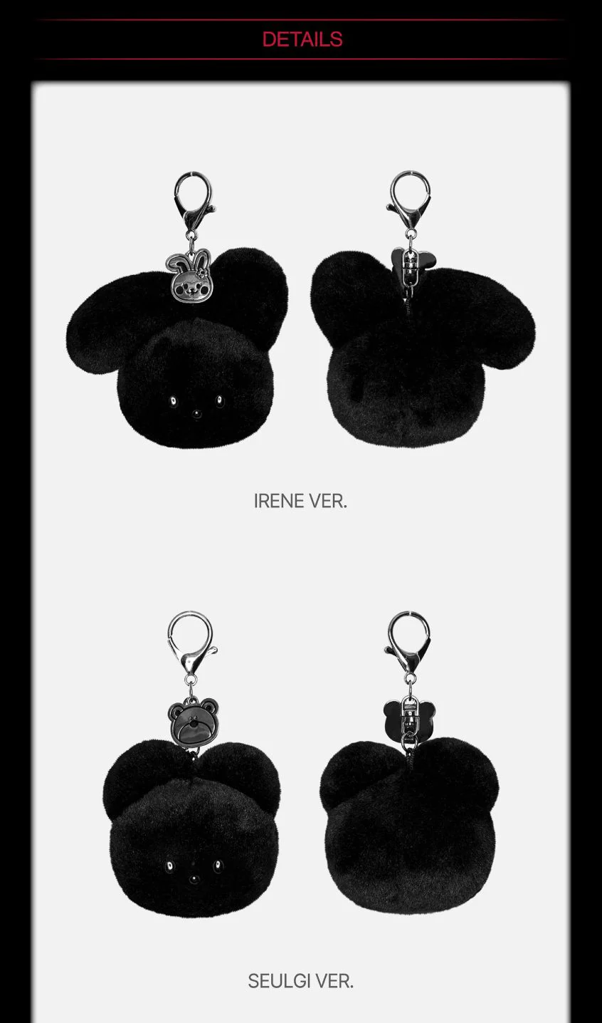 IRENE & SEULGI (RED VELVET) - DOLL KEY RING SET (CONCERT TOUR 'BALANCE' MD) - Image 3