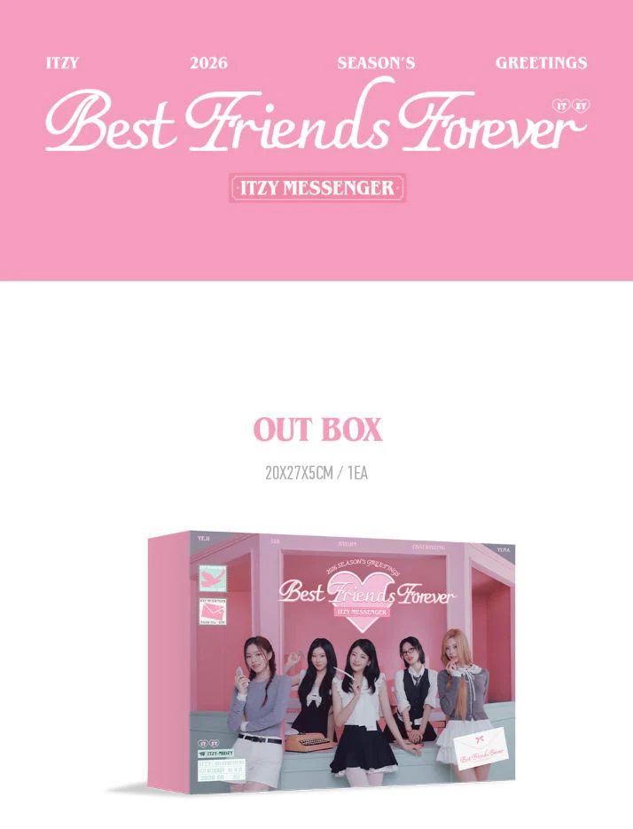 ITZY - 2026 SEASON'S GREETINGS (BEST FRIENDS FOREVER) + Special Photocard Set - Image 2