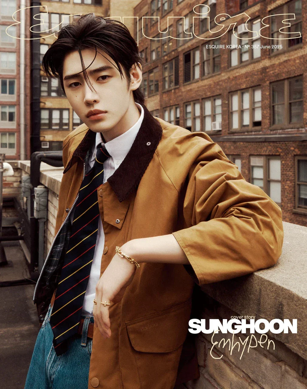 JAKE & SUNGHOON (ENHYPEN) - ESQUIRE (2025 JUNE) - Image 4