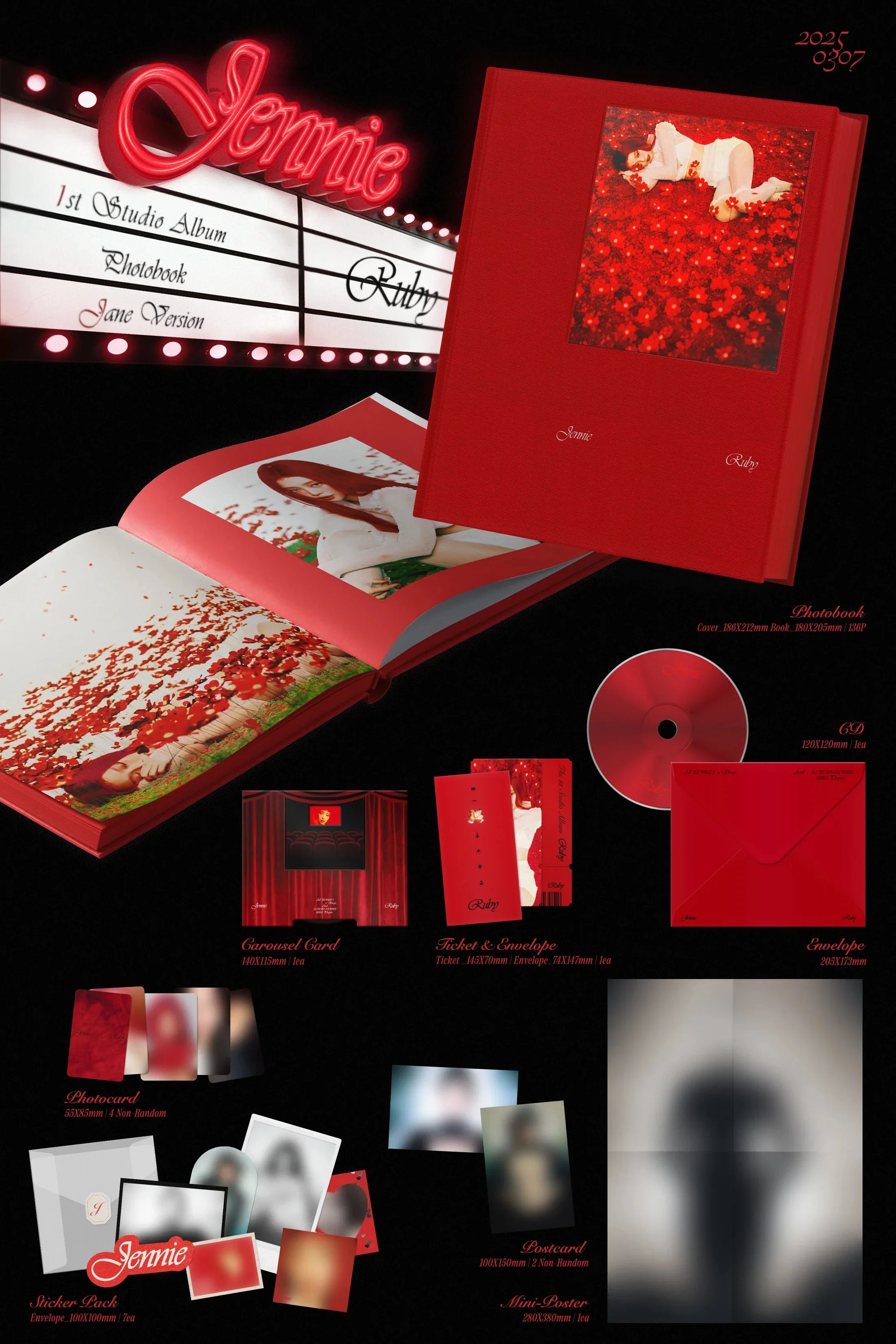 JENNIE (BLACKPINK) - RUBY (PHOTOBOOK VER.) - Image 4