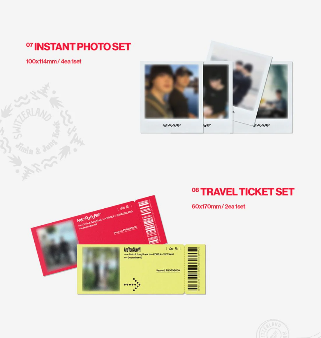 JIMIN X JUNGKOOK (BTS) - ARE YOU SURE?! SEASON2 (PHOTOBOOK) - Image 7
