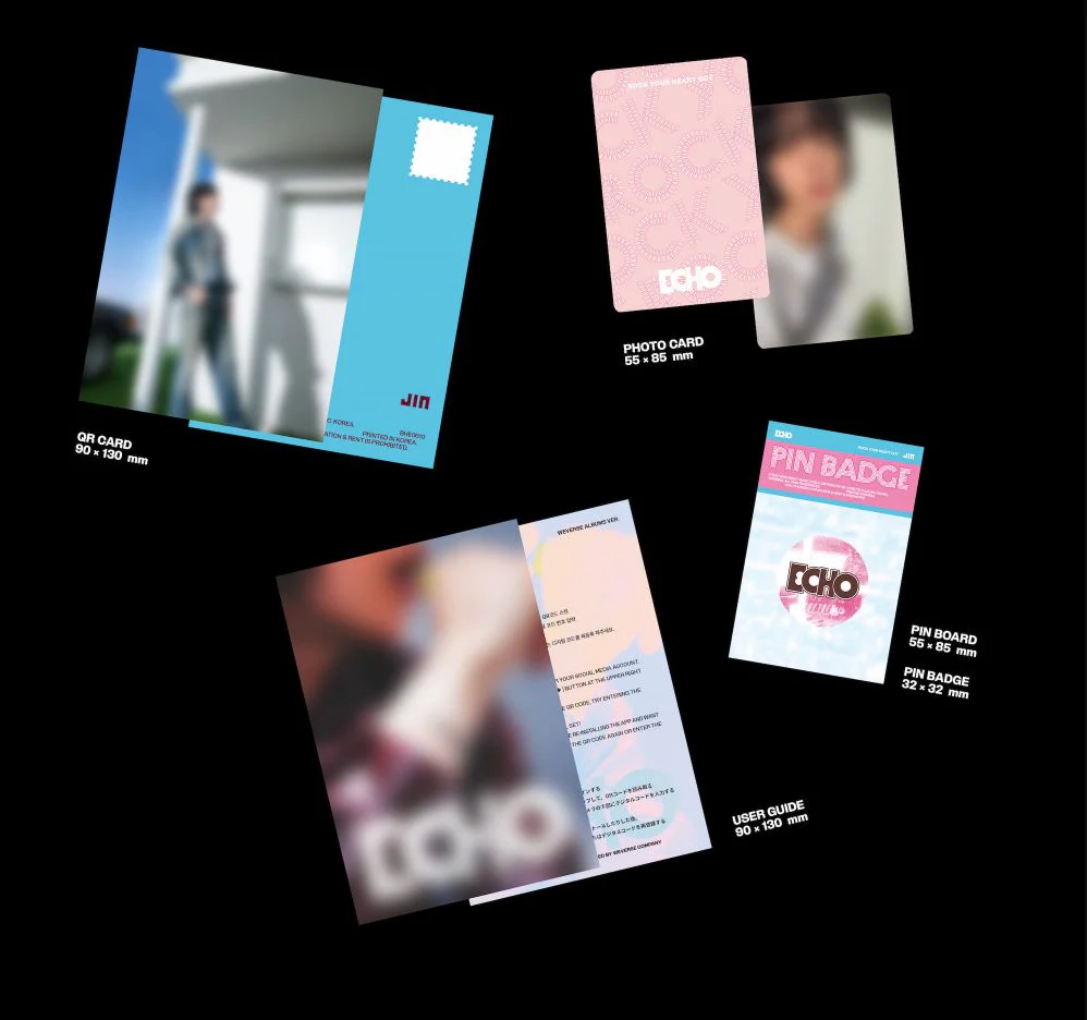 JIN (BTS) - ECHO SET + EARLY-BIRD Weverse Gift - Image 15