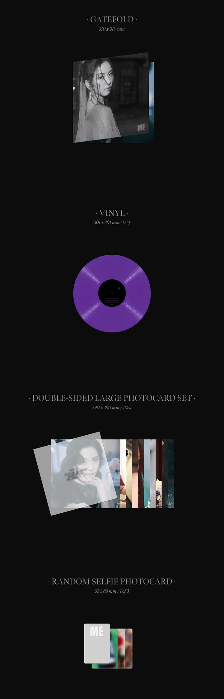 JISOO (BLACKPINK) - 1st Single [VINYL LP] (Limited Edition ver.) - Image 3