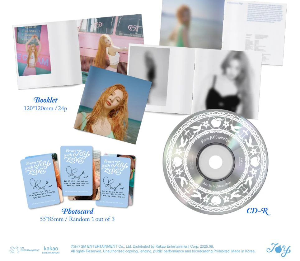 JOY (RED VELVET) - FROM JOY, WITH LOVE (JEWEL CASE VER.) - Image 3