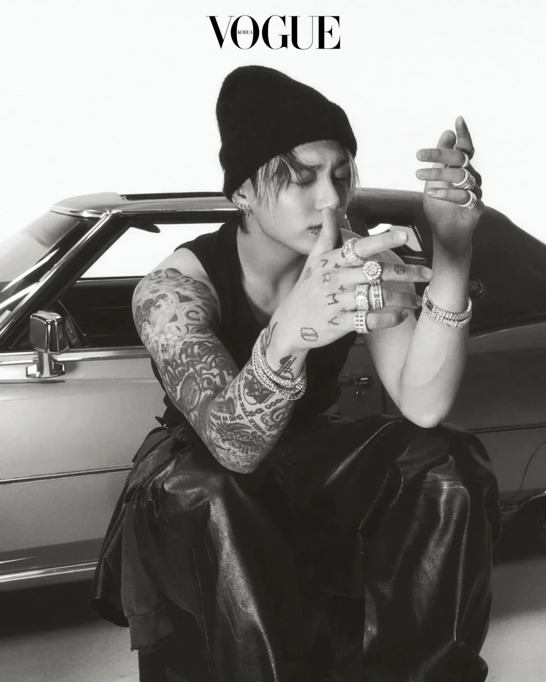 JUNGKOOK (BTS) - VOGUE (2023 OCTOBER ISSUE) - Image 10