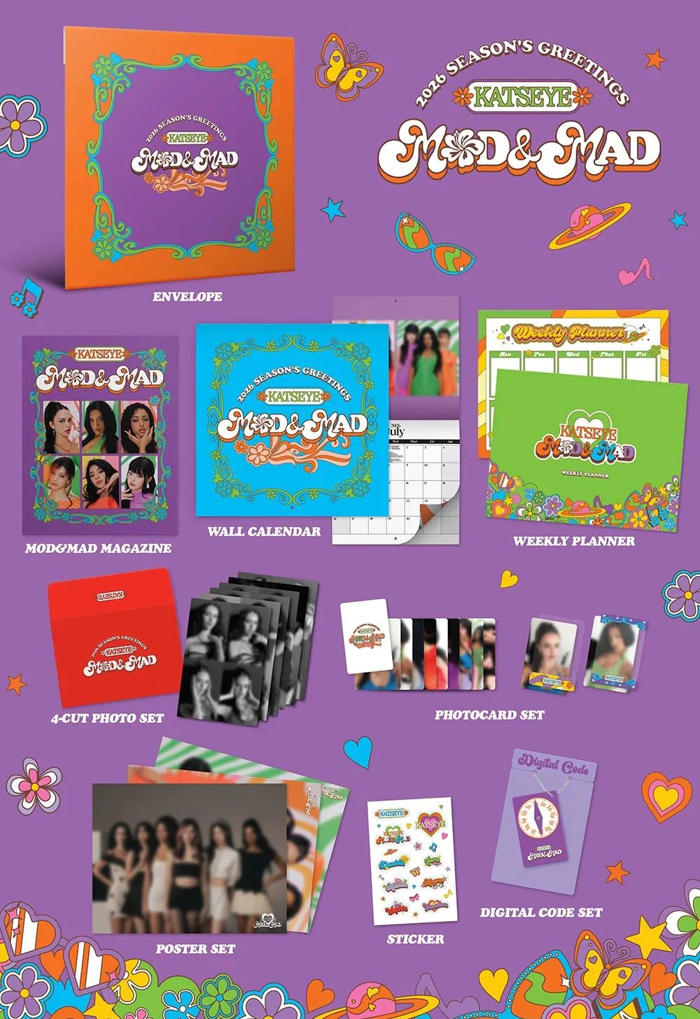 KATSEYE - 2026 SEASON'S GREETINGS + Musicplant Gift - Image 2