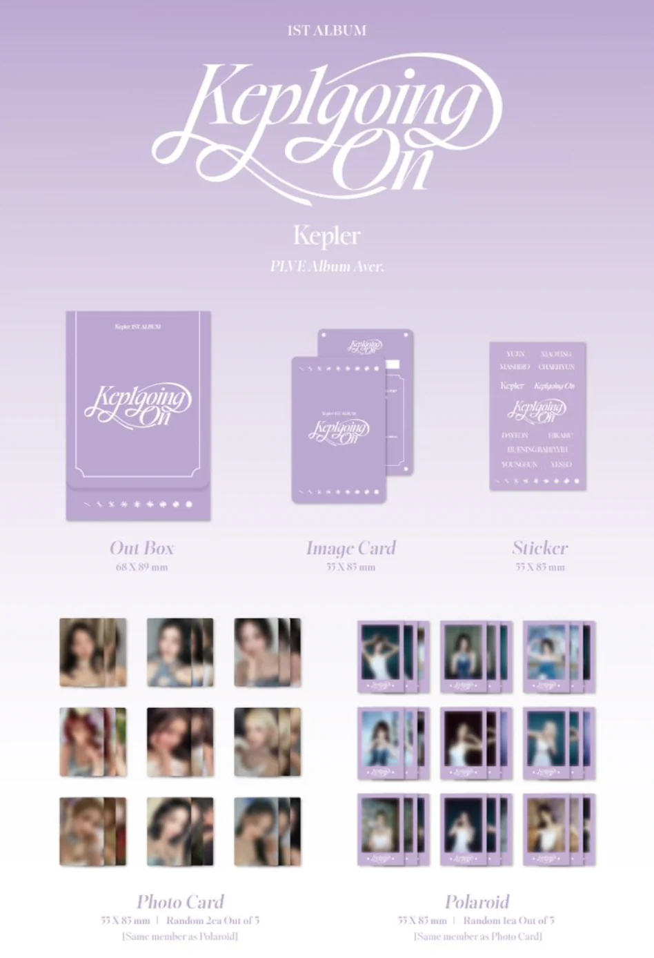 KEP1ER - KEP1GOING ON (1ST ALBUM) PLVE VER. - Image 3