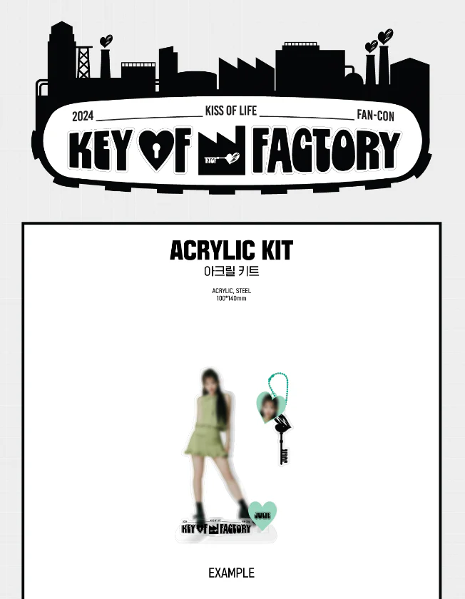 KISS OF LIFE - 2024 FAN-CON 'KEY OF FACTORY' MD - Image 2