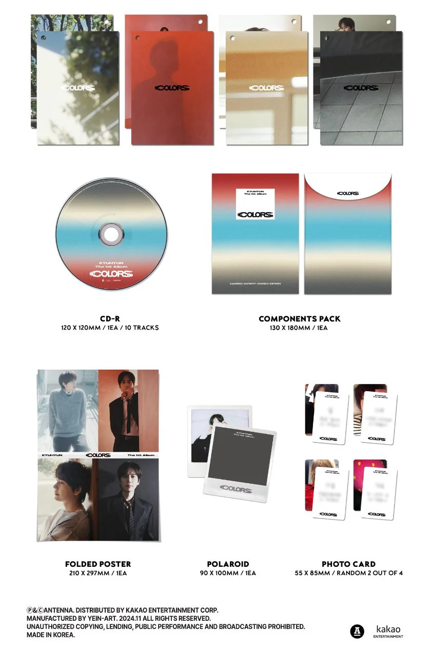KYUHYUN - COLORS (COLOR SWATCH BOOK VER.) - Image 3