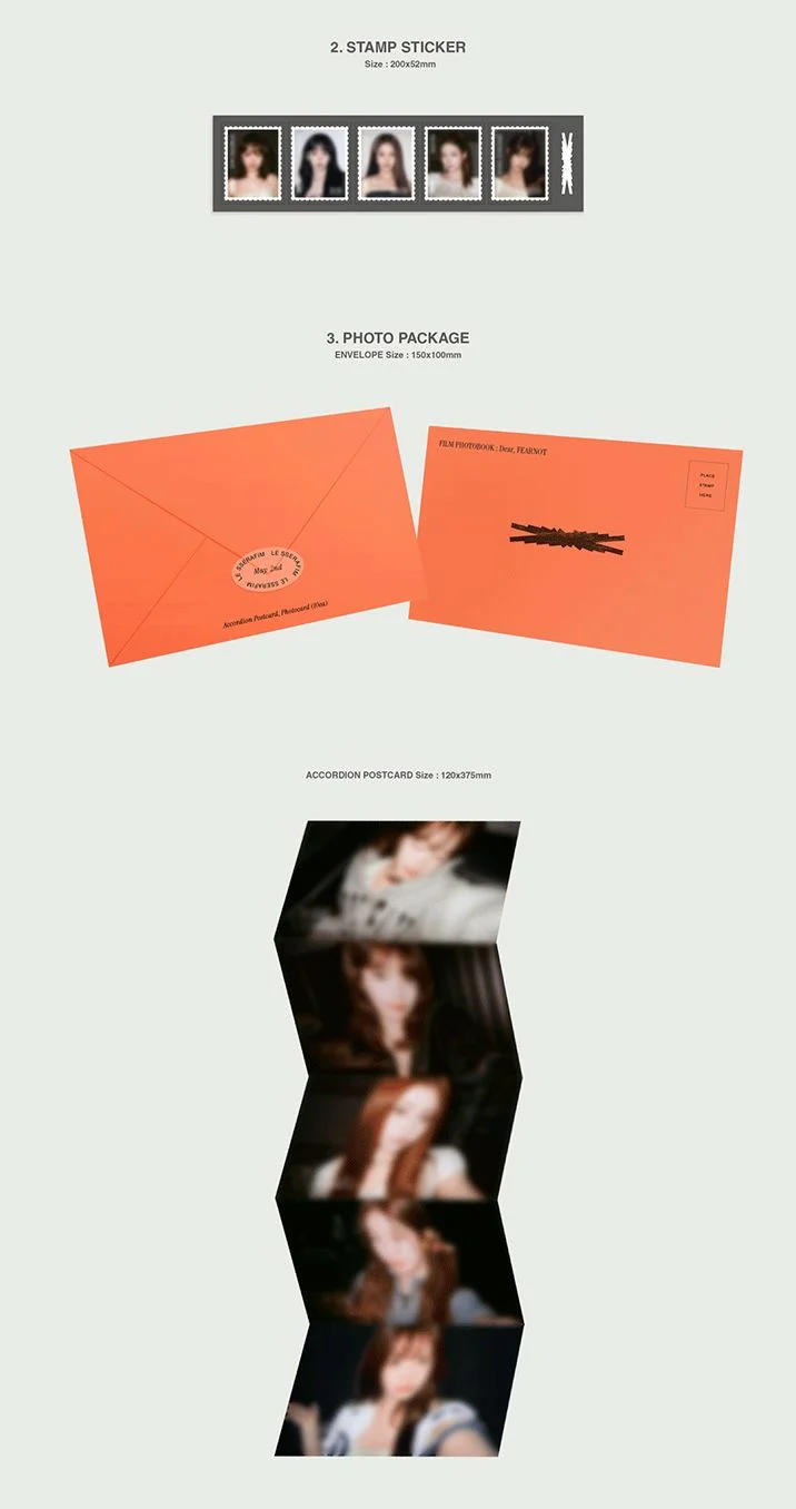 LE SSERAFIM - FILM PHOTOBOOK : DEAR, FEARNOT - Image 6