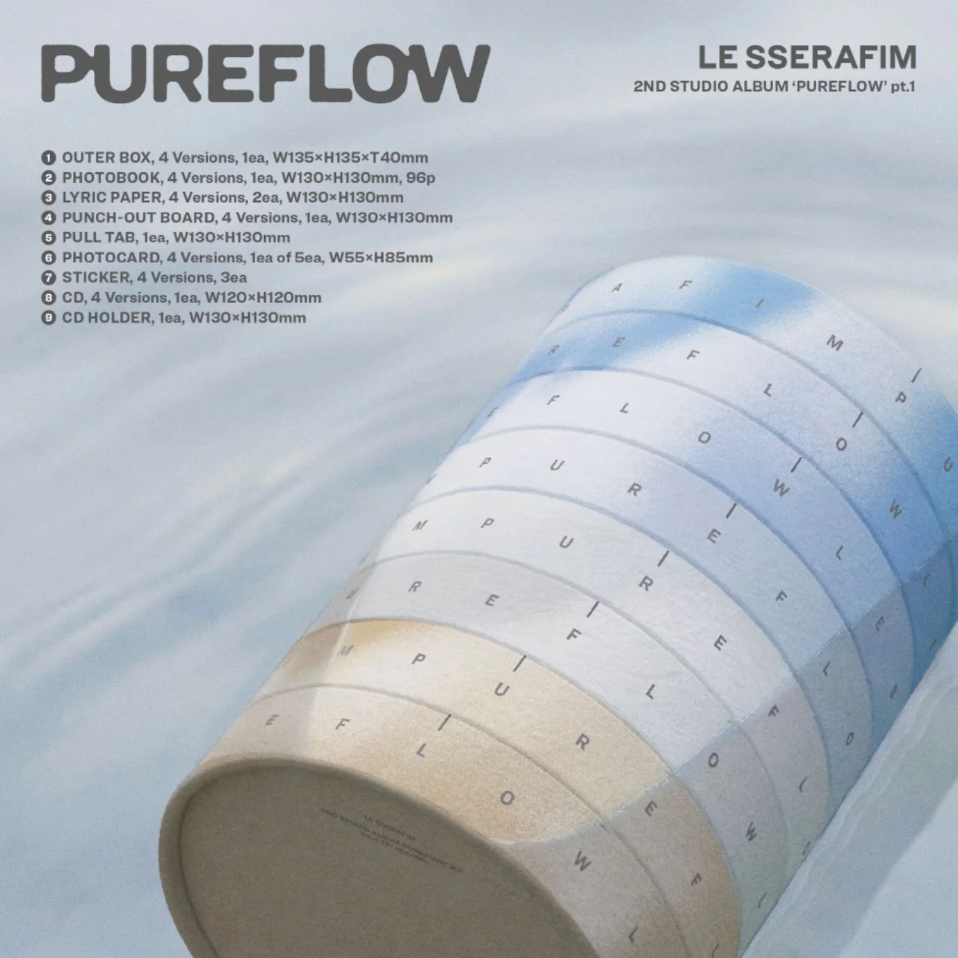 LE SSERAFIM - 'PUREFLOW' PT.1 - Image 2