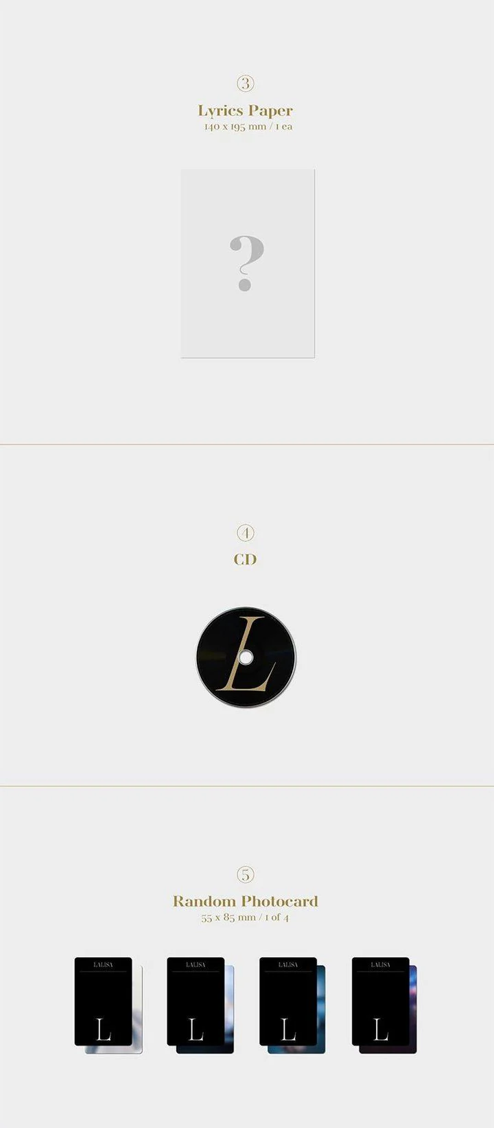 LISA - 1st Single Album [LALISA] - Image 11