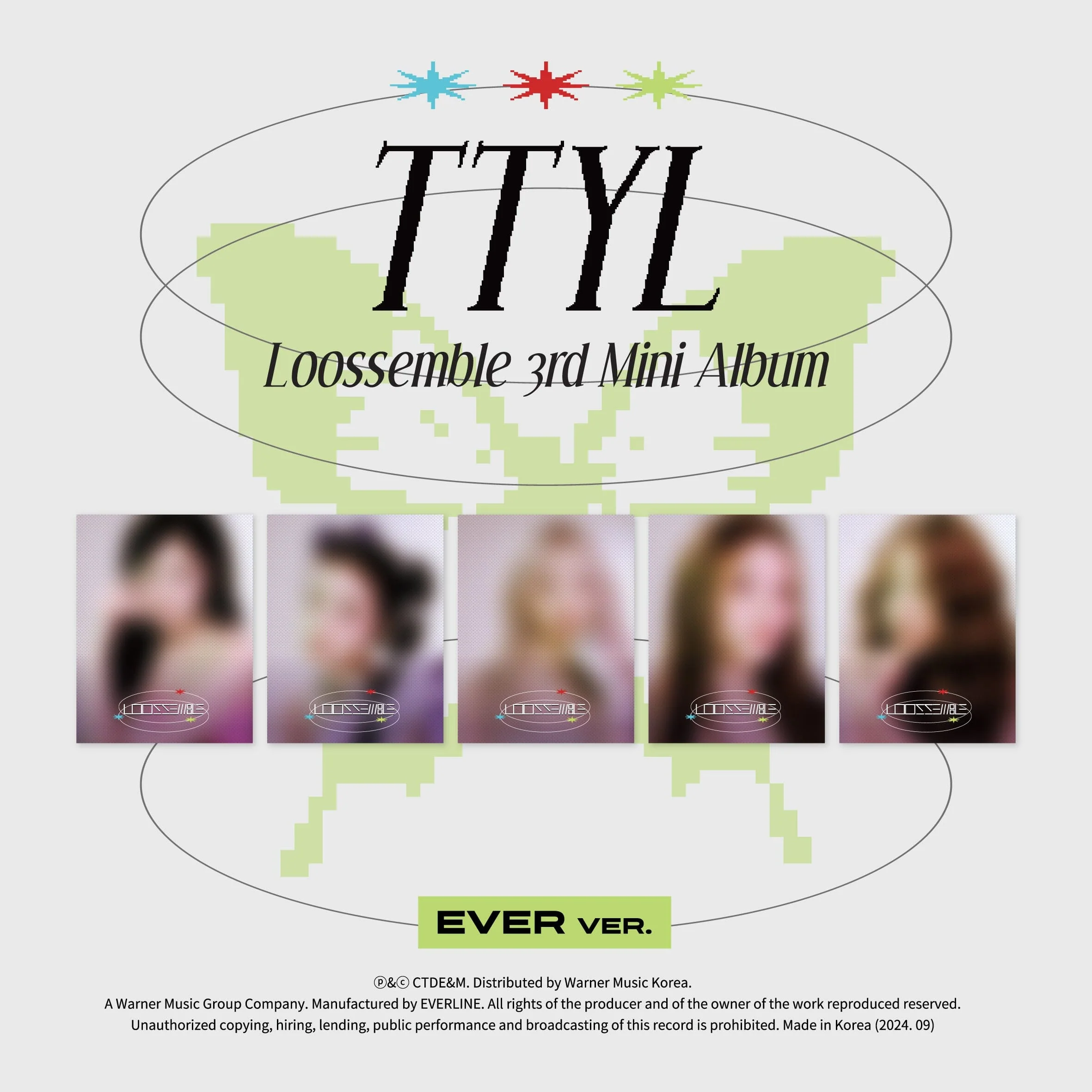 LOOSSEMBLE - TTYL (3RD MINI ALBUM) EVER VER.
