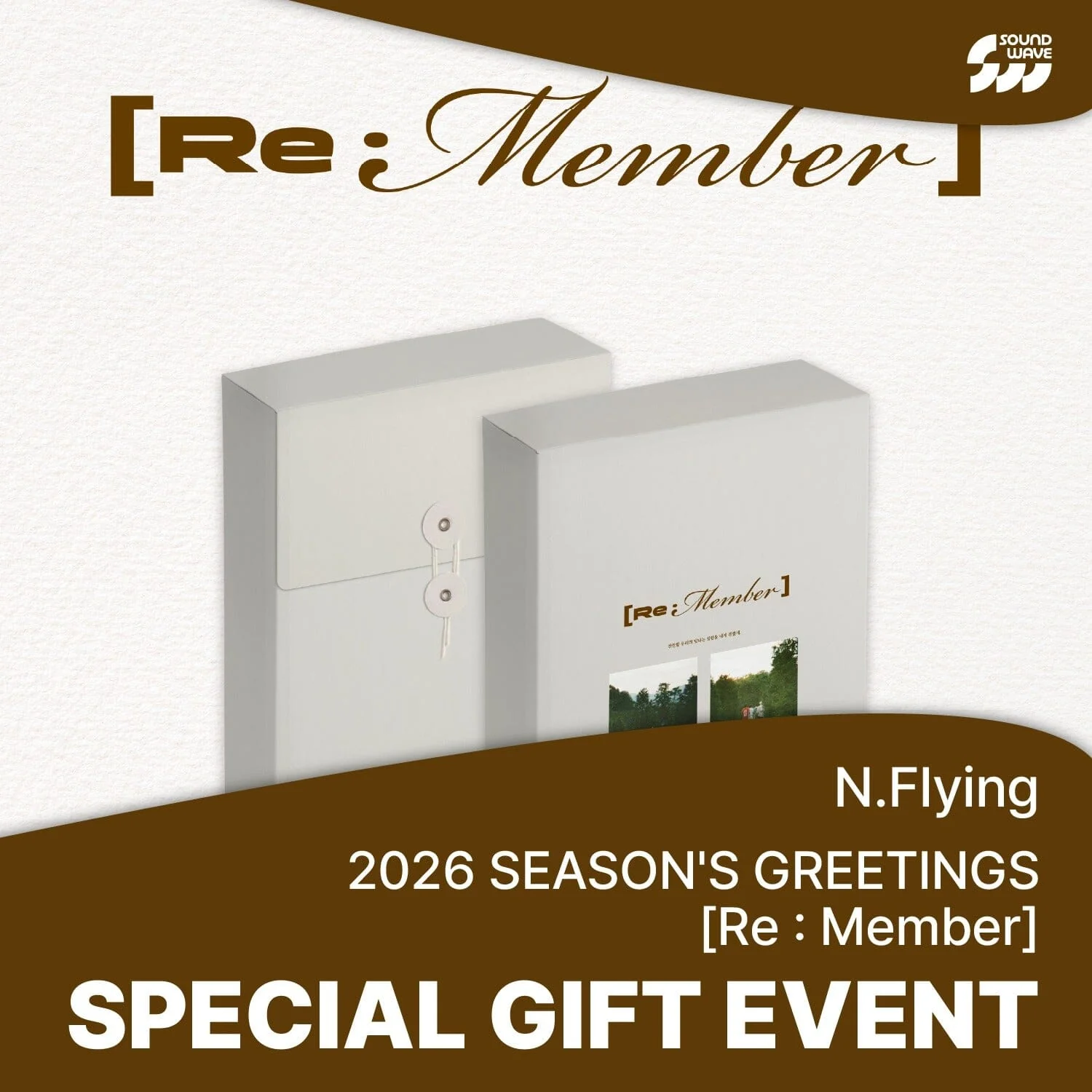 N.FLYING - 2026 SEASON'S GREETINGS + POB SOUNDWAVE PHOTOCARD